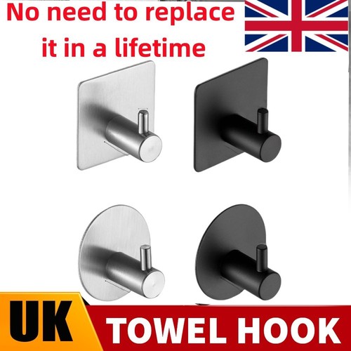 Self adhesive hooks towel - self,
