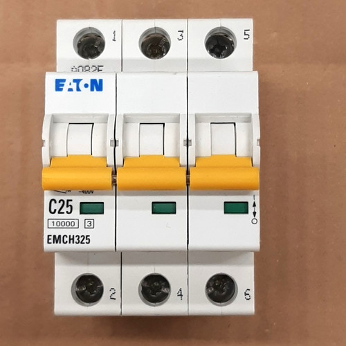 Eaton amp type mcb triple - amp,