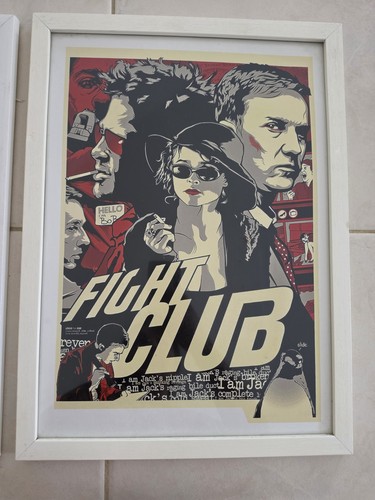 Fight club drama - fight, poster
