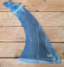 RFC MD3 10.5" Longboard Single fin Blue Resin Swirl Surfboard Fin