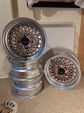 RARE jdm impul hoshino  PRO-MESE MESH WHEELS 4x114.3  not Watanabe, ssr, datsun 
