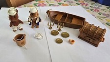 Sylvanian Families Captains River Crew Motley Rowing Boat and Treasure Chest