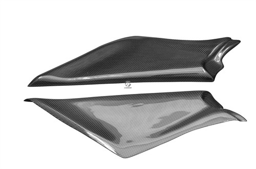 Carbon airbox cover for ducati - airbox,