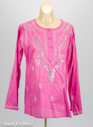 Hippie style top ladies - top, cotton