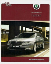 Skoda Superb July-September 2009 UK Market Brochure S, SE, Elegance & GreenLine