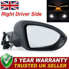 For VW Golf Mk7 2012-2020 Door Wing Mirror Electric Power Folding Drivers Side