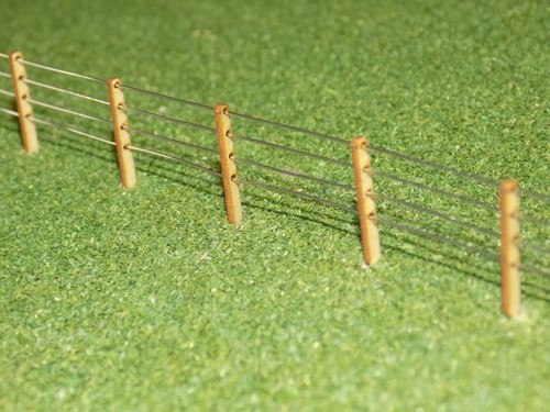 Post wire lineside fencing - lineside,