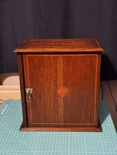 Antique Edwardian oak inlaid