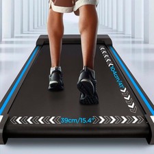 Under Desk Treadmill Walking Pad Slim Flat with Remote & LCD for Home Office