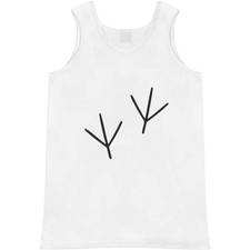 'Bird Foot prints' Adult Vest