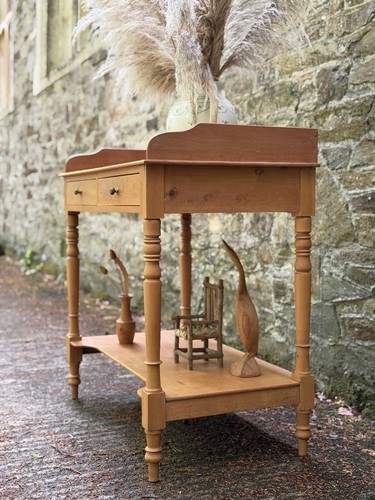 Good antique victorian pine - victorian,