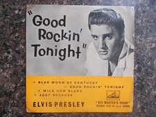VG  UK  HMV EP - ELVIS PRESLEY