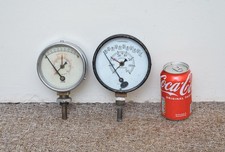 Vintage temperature gauge - 2x,