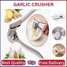 STAINLESS STEEL GARLIC CRUSHER