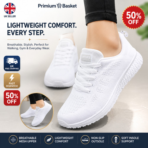 Ladies trainers running shoes - trainers,