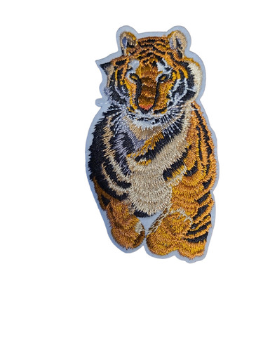 Bengal tiger iron patch sew - tiger,
