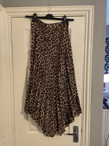 Zara pleated leopard print - zara,