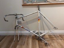 Peugeot 1980s Anc-Halford Road Bike Bicycle Frame Restoration Project France