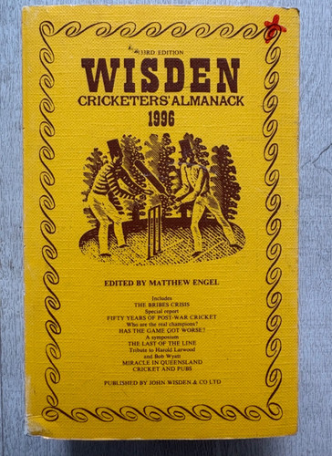1996 wisden cricketers - 1996,