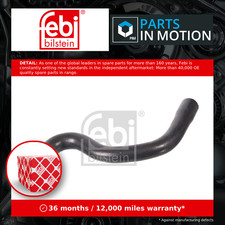 Radiator Hose fits PEUGEOT 206 1.4D 2001 on Coolant 1351EW Febi Quality New