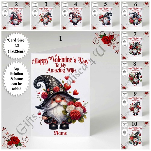 Personalised card happy - card,