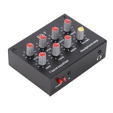 7 Band Sound Equalizer 12dB High Bass Adjustment Dual Channel Digital Equal OU