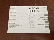 Tascam DR-05 Linear PCM