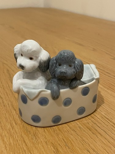 Nao lladro cockapoo dogs - cockapoo,