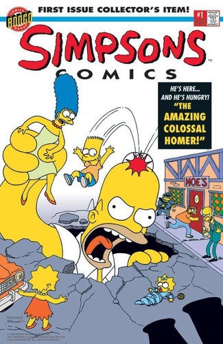 Simpsons comics 1 - simpsons, #1