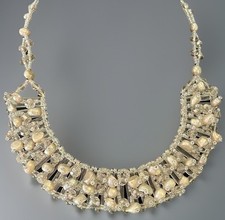 Wide Flat Collar Necklace One