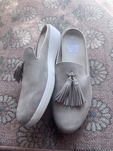 Fitflop grey tassel - fitflop, slip