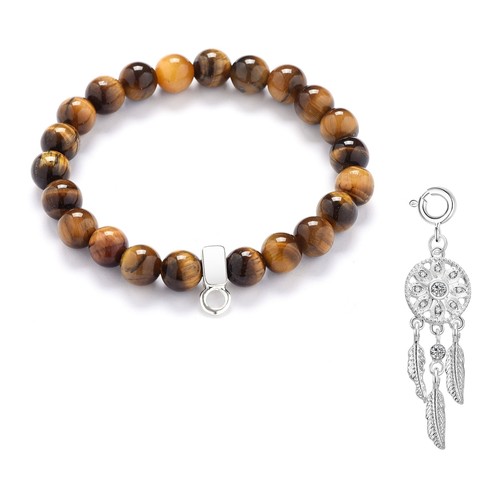 Tiger eye gemstone - tiger's,