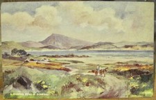 Irish Art Postcard A WINDING