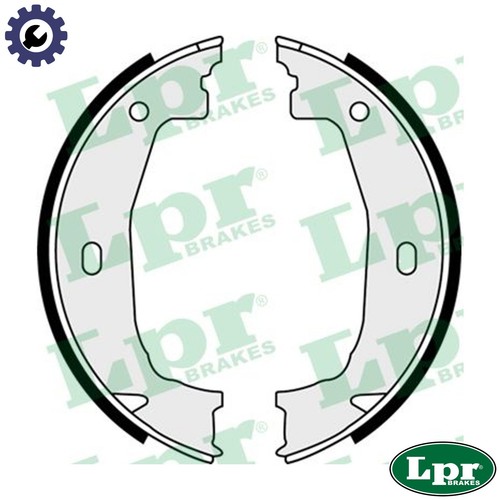 Brake shoe set parking - set,