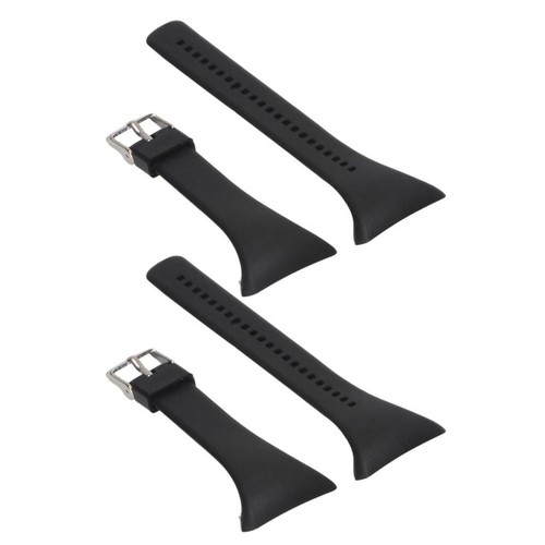 Silicone wrist watch band - 2x,
