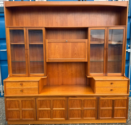 Nathan teak wall unit - wall,