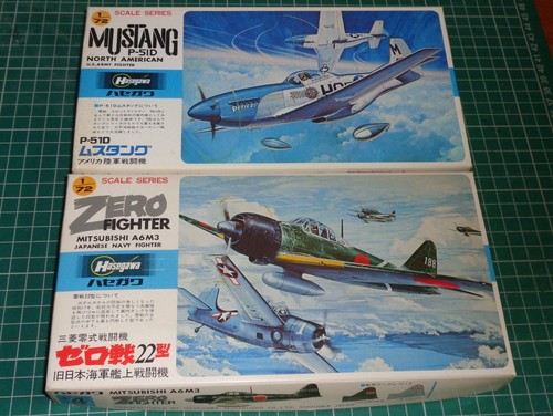 Hasegawa mustang p51d - 1/72,