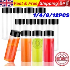 1-12PCS Plastic Empty Bottles