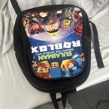 Personalised Kids School Backpack Custom Initial Name Bag Storage Day Care Bag