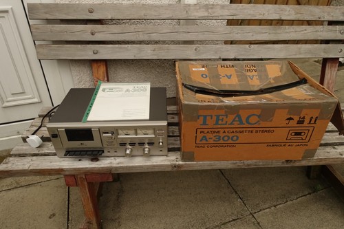 Teac 300 cassette deck - teac,, a-300,