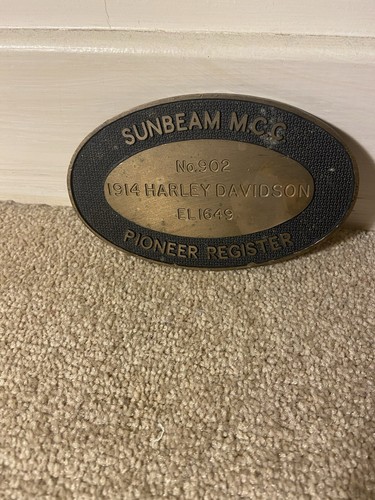 Sunbeam motorcycle club harley - sunbeam,