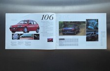1995 Peugeot Brochure