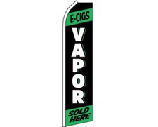 E-Cigs Vapor Sold Here Green &