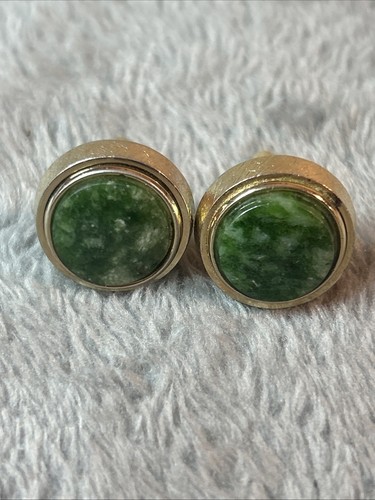 Genuine green round jade - round,