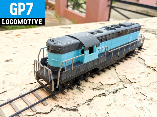 Scale gp7 locomotive - locomotive, –