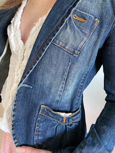 Earl jeans blazer - earl, denim