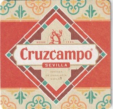 BEER MAT - CRUZCAMPO (SEVILLA, SPAIN) - CRUZCAMPO - (Cat 006)