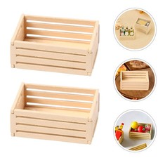 5 Pcs Mini Crates for Craft