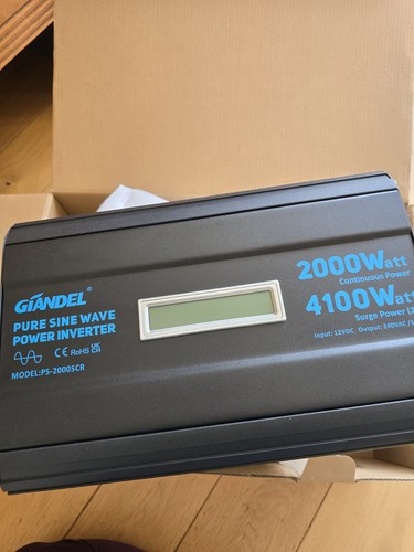 Power inverter 2000 - power, w,