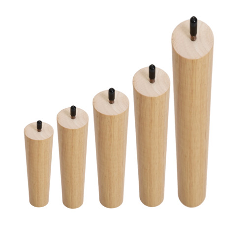Wood round furniture - 4x,
